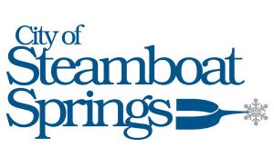 Logo that reads City of Steamboat Springs