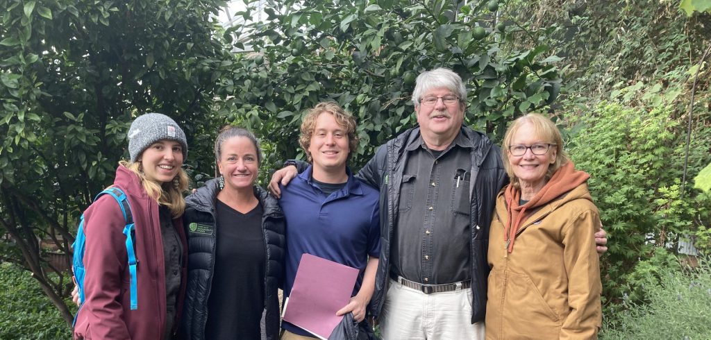 The CGBN-YV team posing at Elkstone Farm.