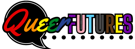 Logo that reads Queer Futures