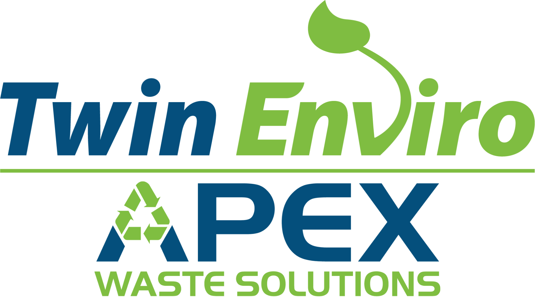 Logo that reads Twin Enviro Apex Waste Solutions